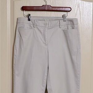 Talbots perfect skimmers size 8 EUC Beige